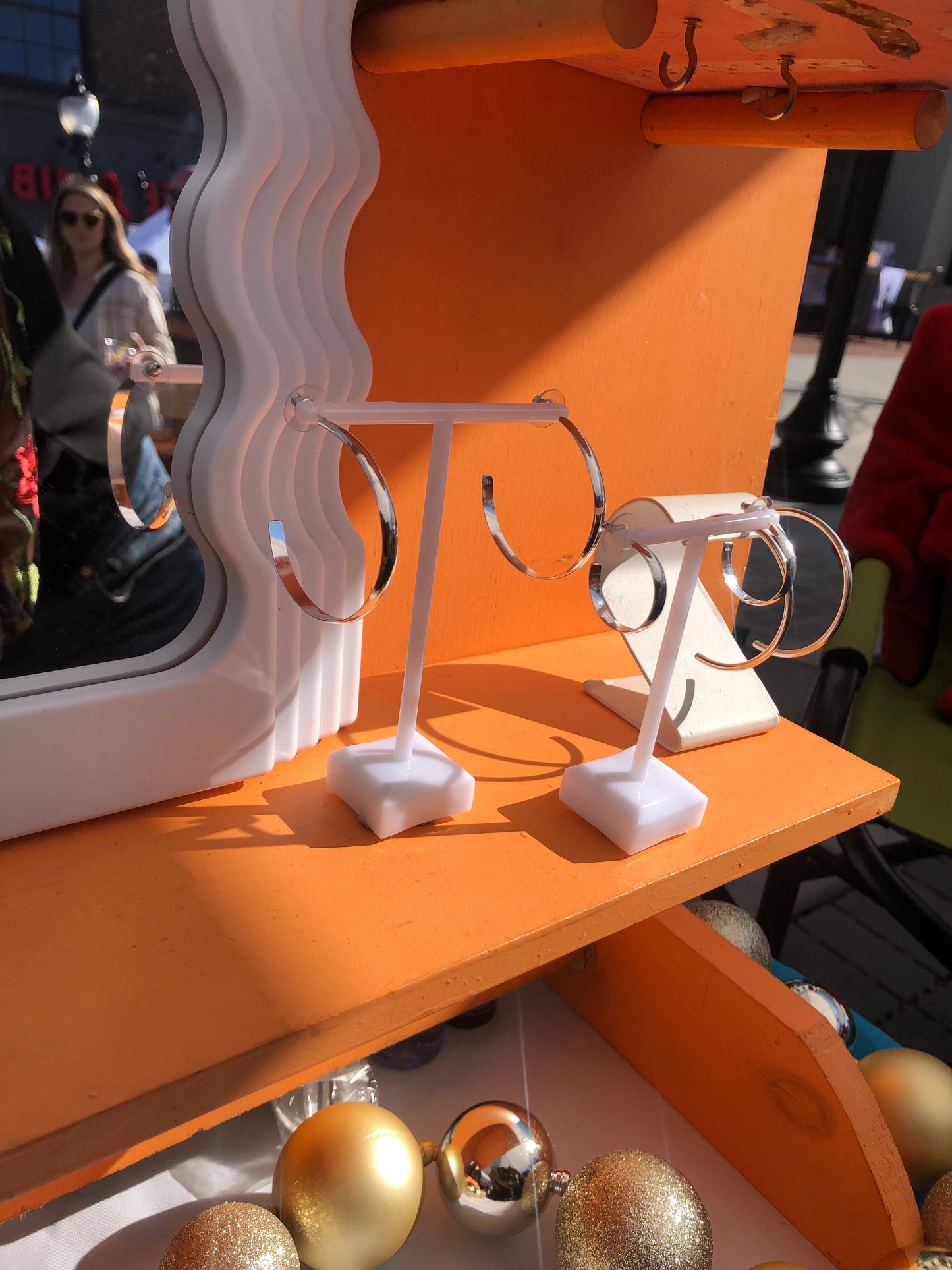 Sterling Silver Hoops (small)