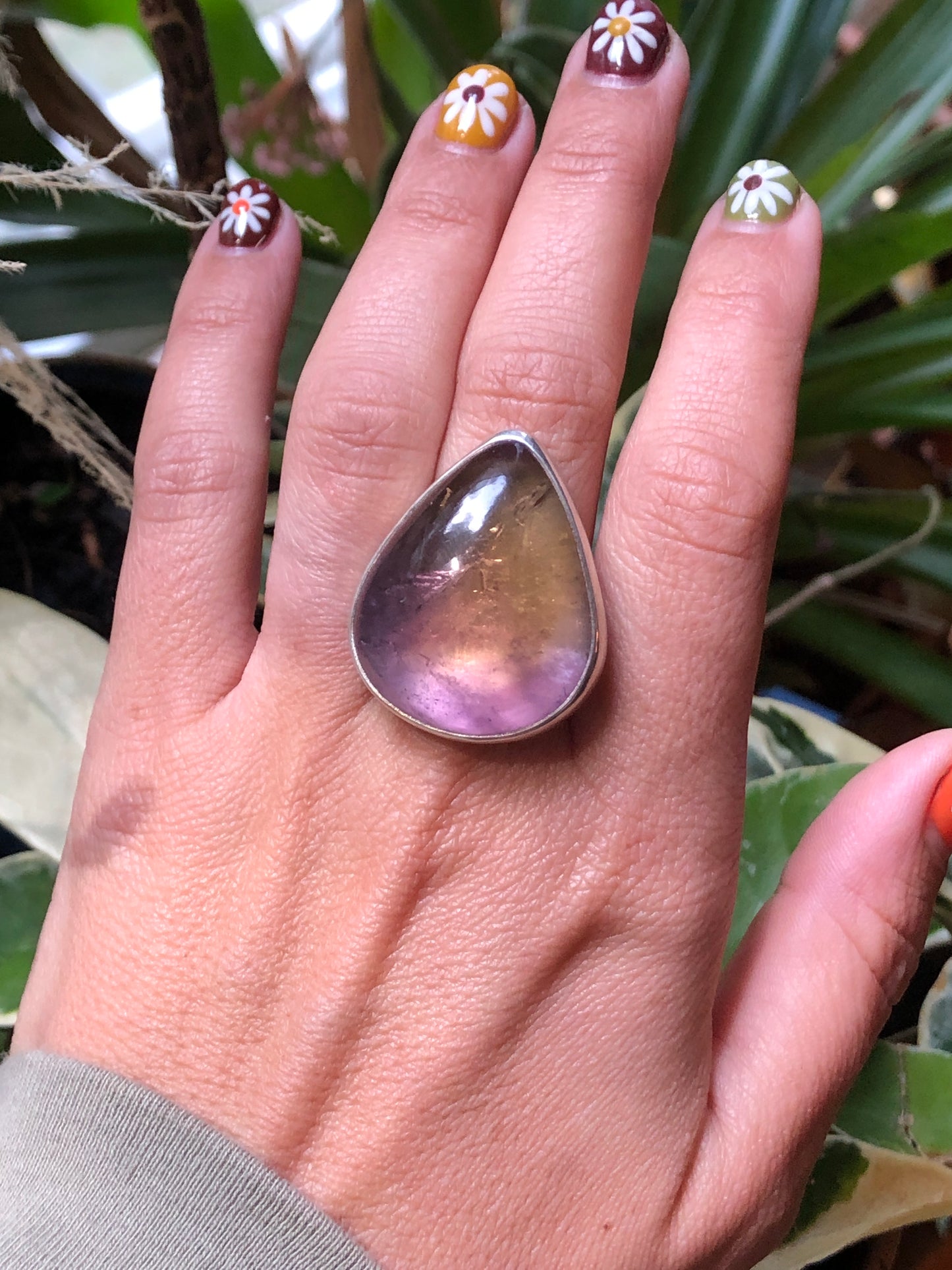 Ametrine statement ring size 8.5