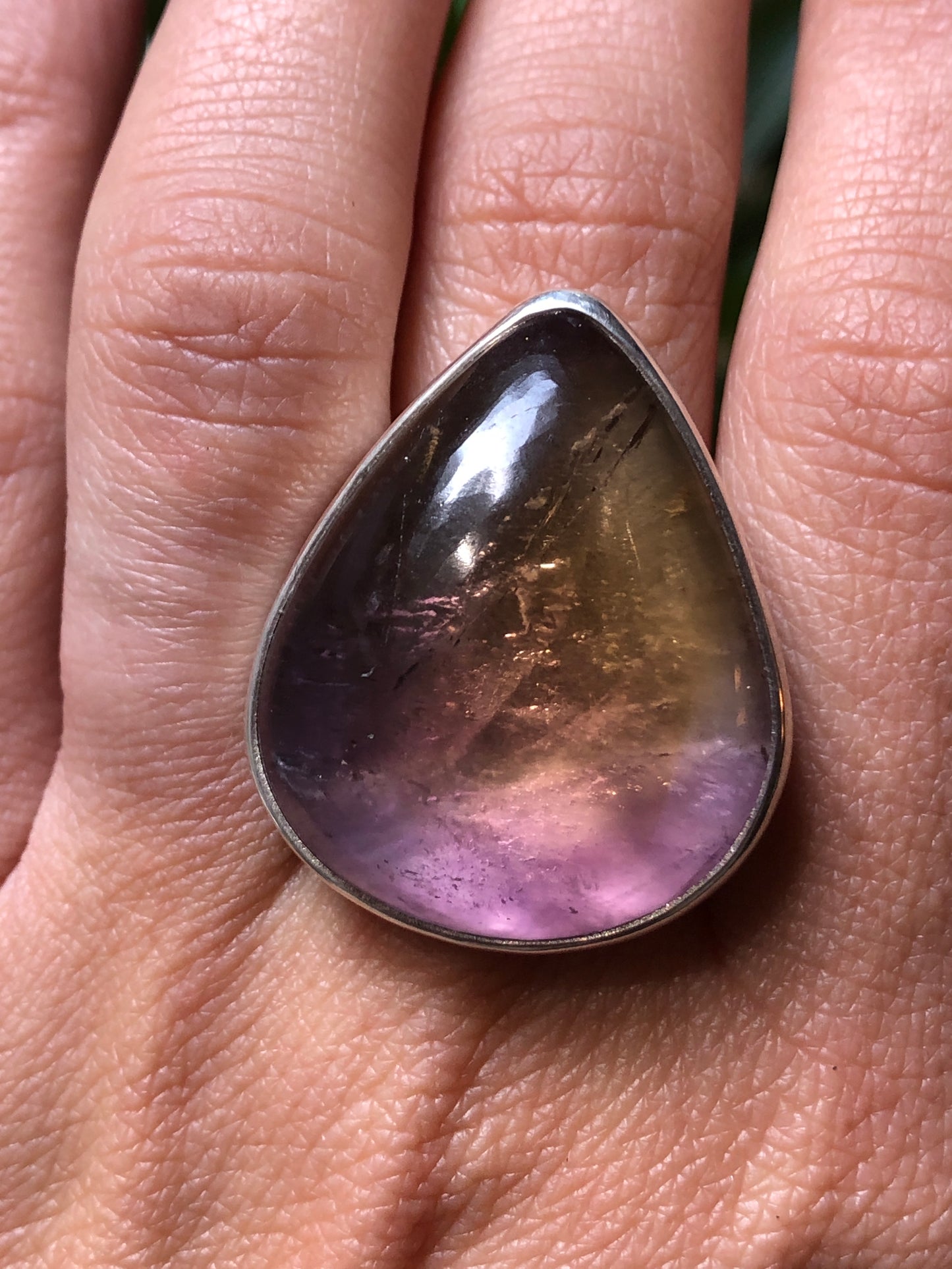 Ametrine statement ring size 8.5