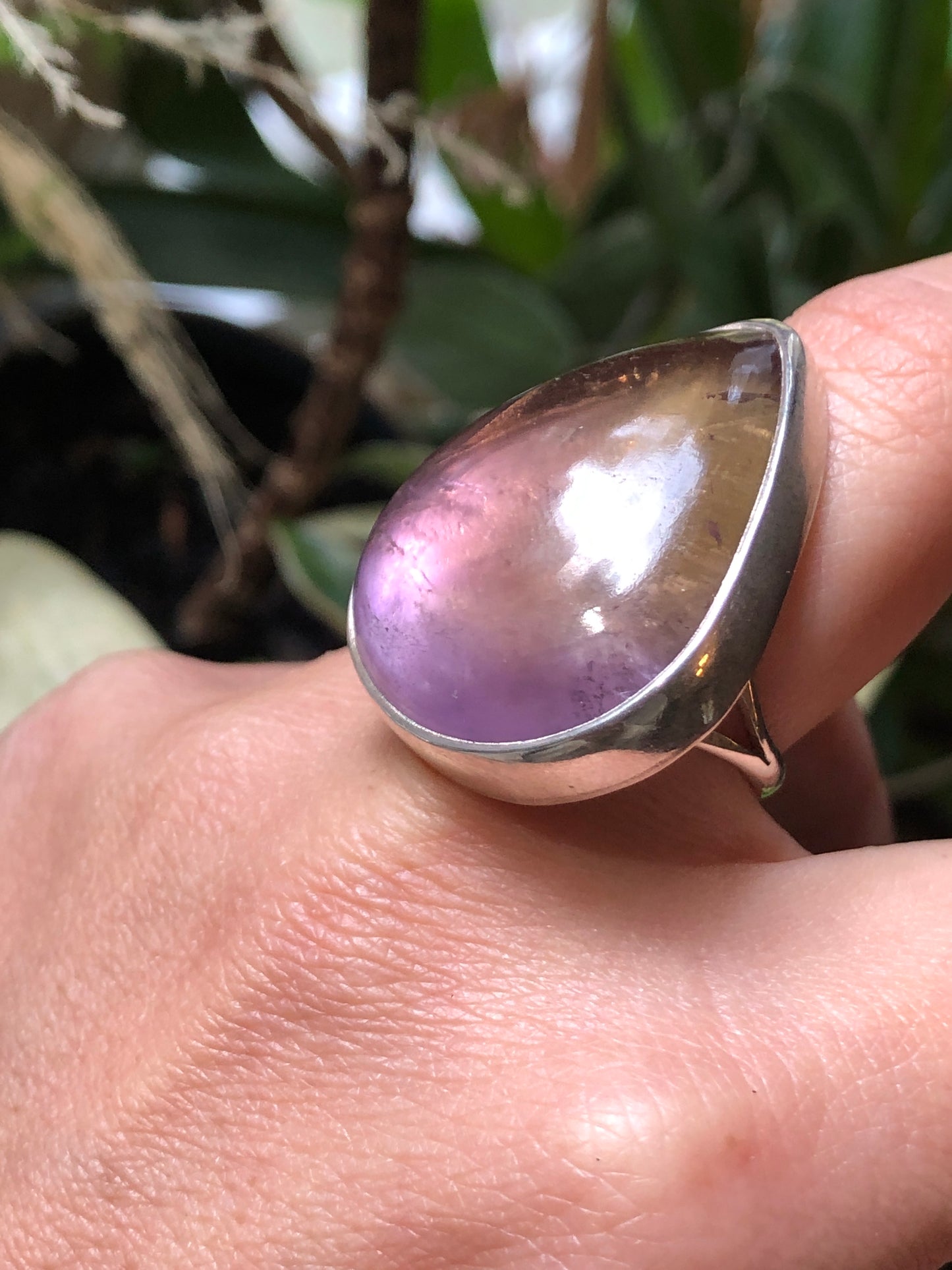 Ametrine statement ring size 8.5