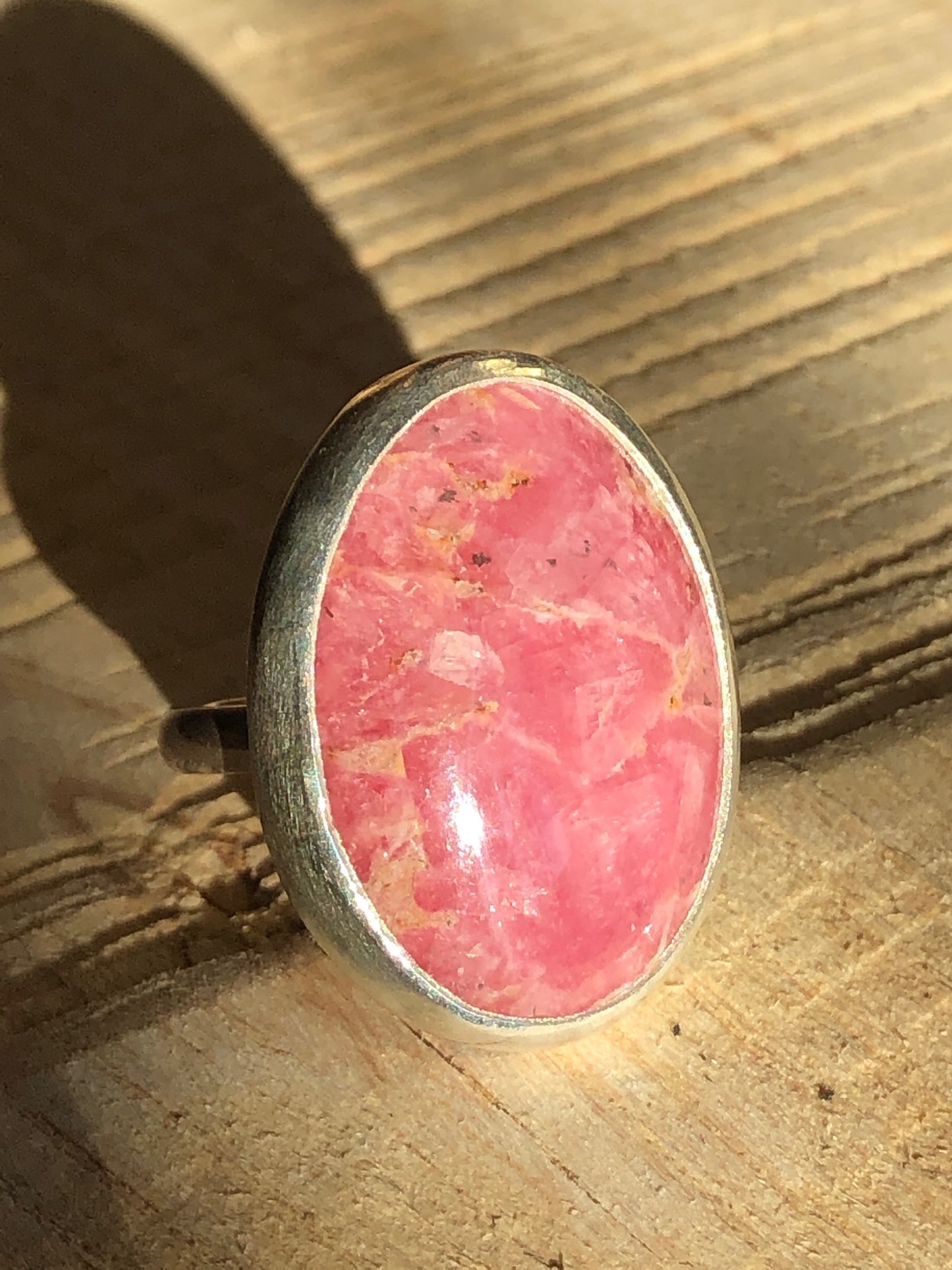 Rhodochrosite Oval Size 6.5