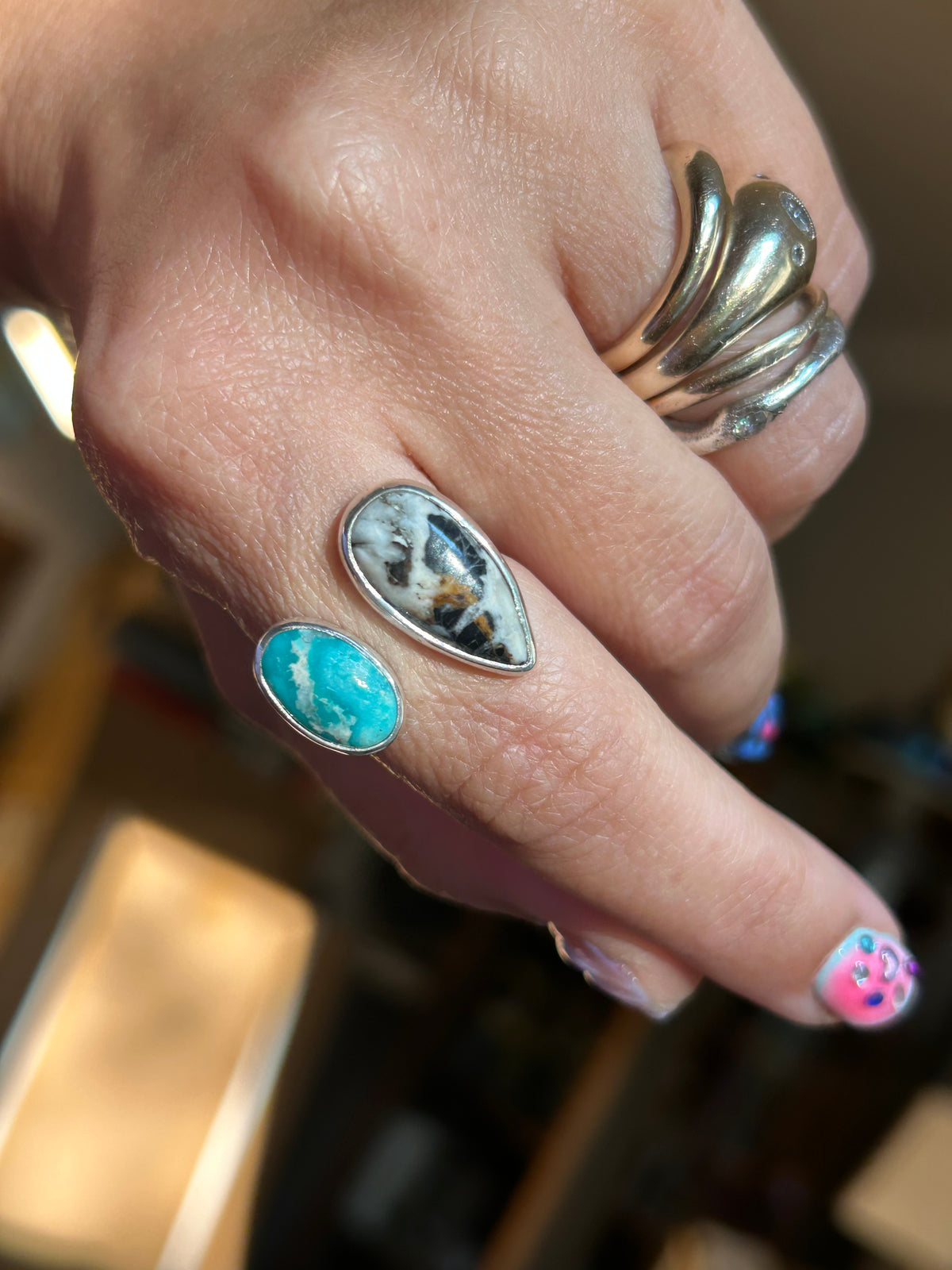White Buffalo & Turquoise