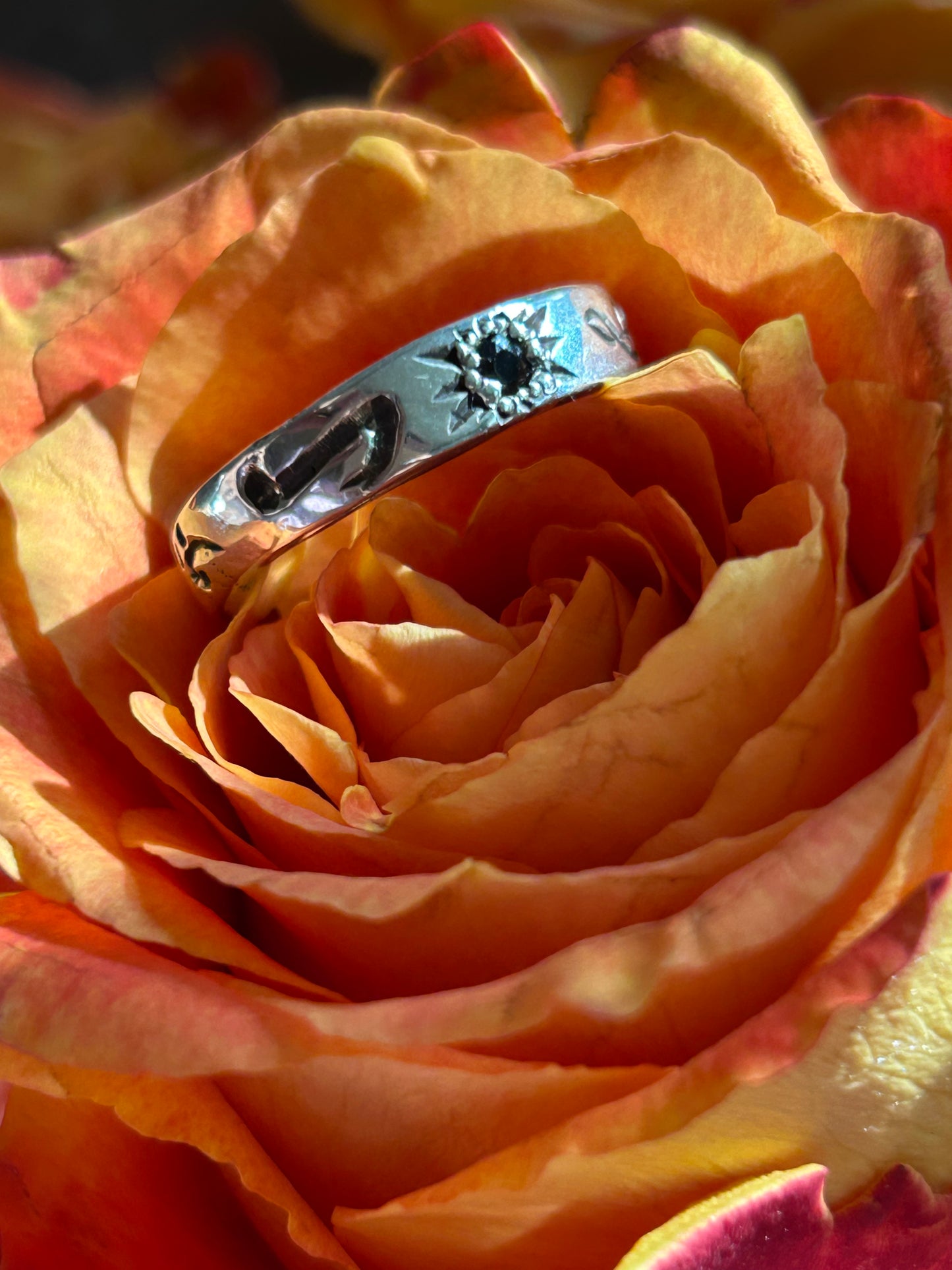 Blazar x HGJ Onyx Musical Ring