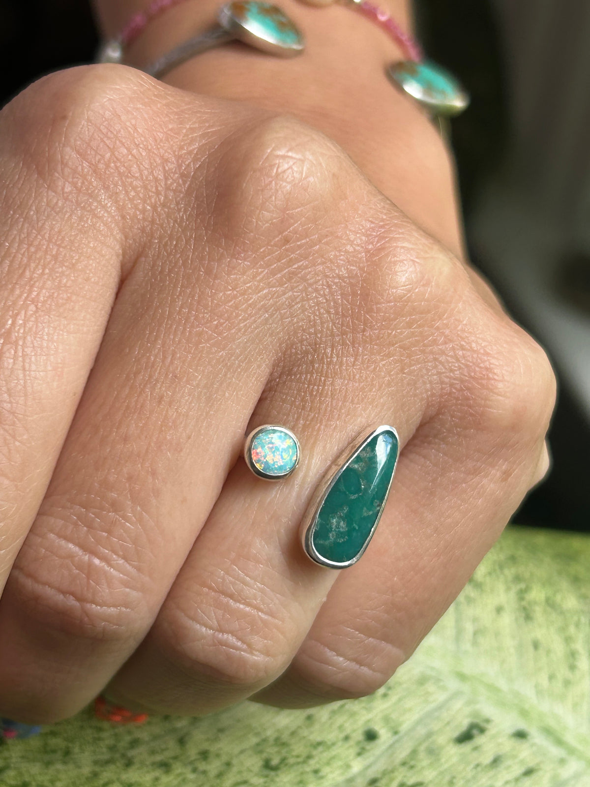 Turquoise & Lab Opal