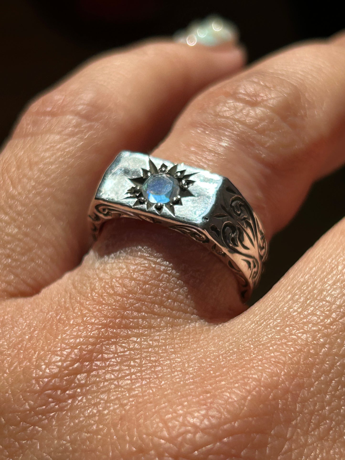 Blazar x HGJ Moonstone Ring