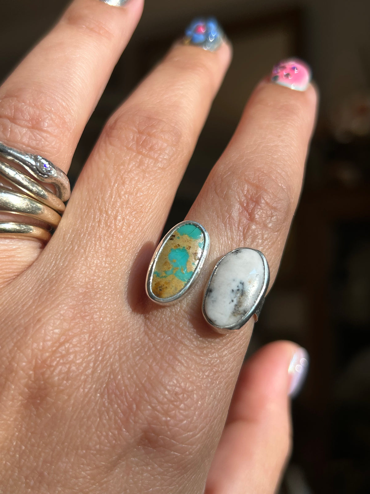 Turquoise & White Buffalo