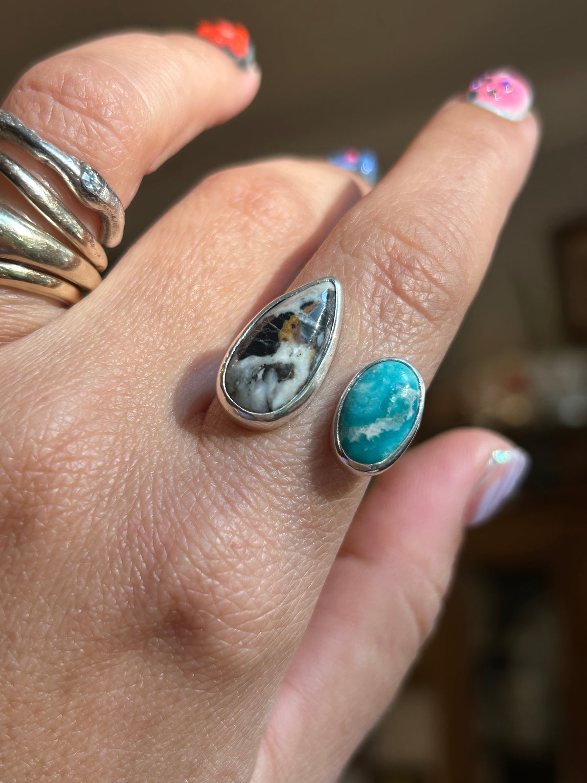 White Buffalo & Turquoise
