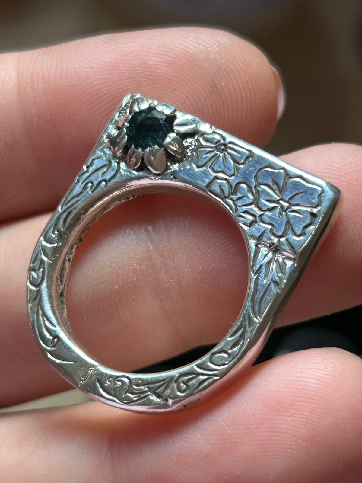 Blazar x HGJ Sapphire Slice Ring