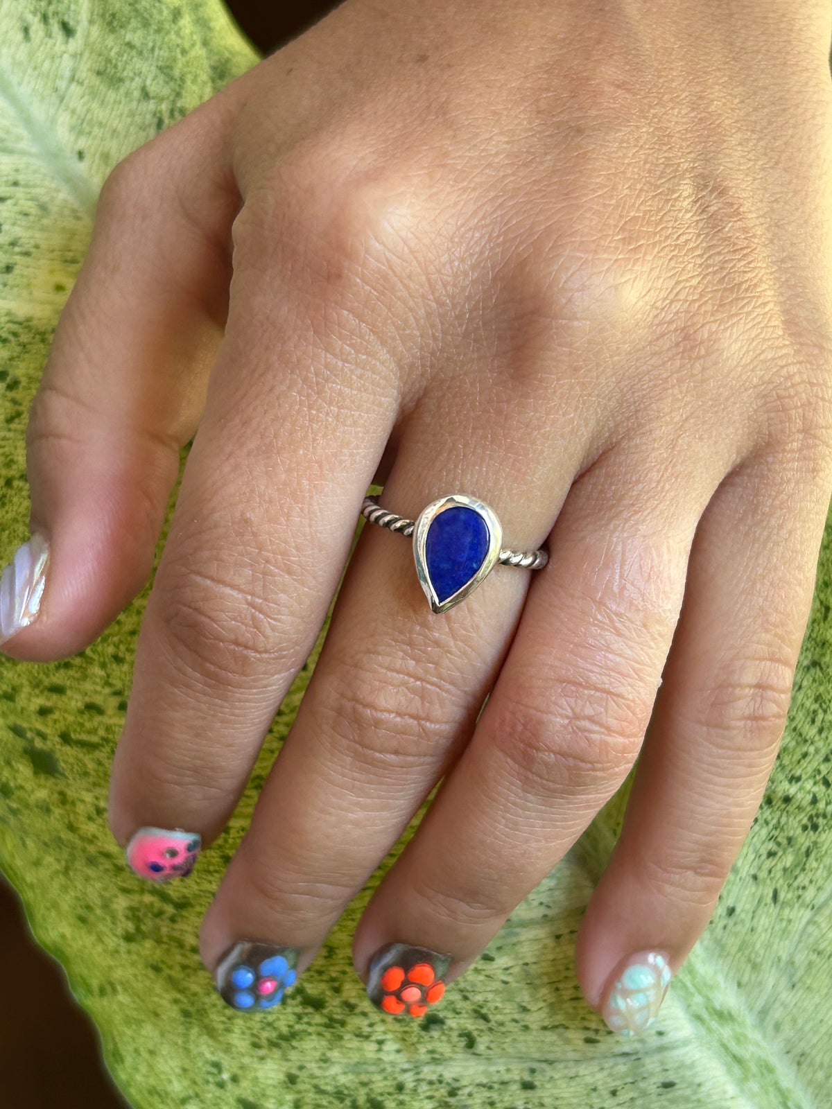 Lapis Lazuli ring size 9