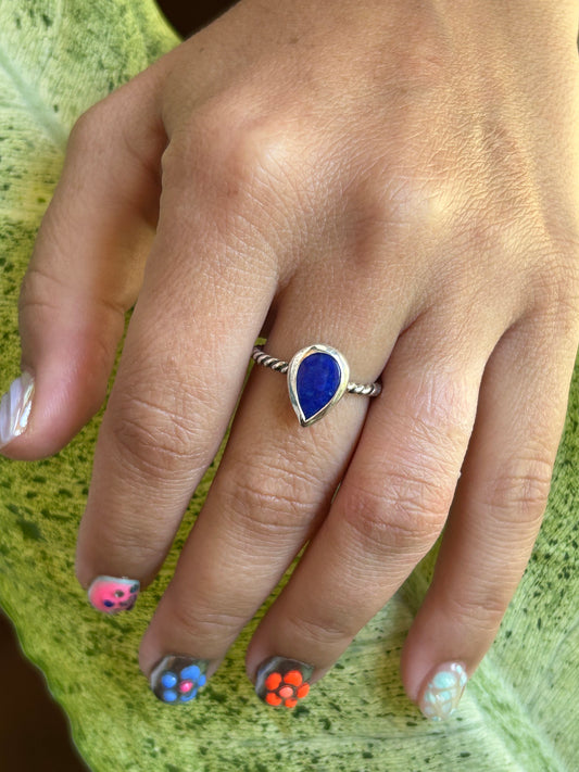Lapis Lazuli ring size 9