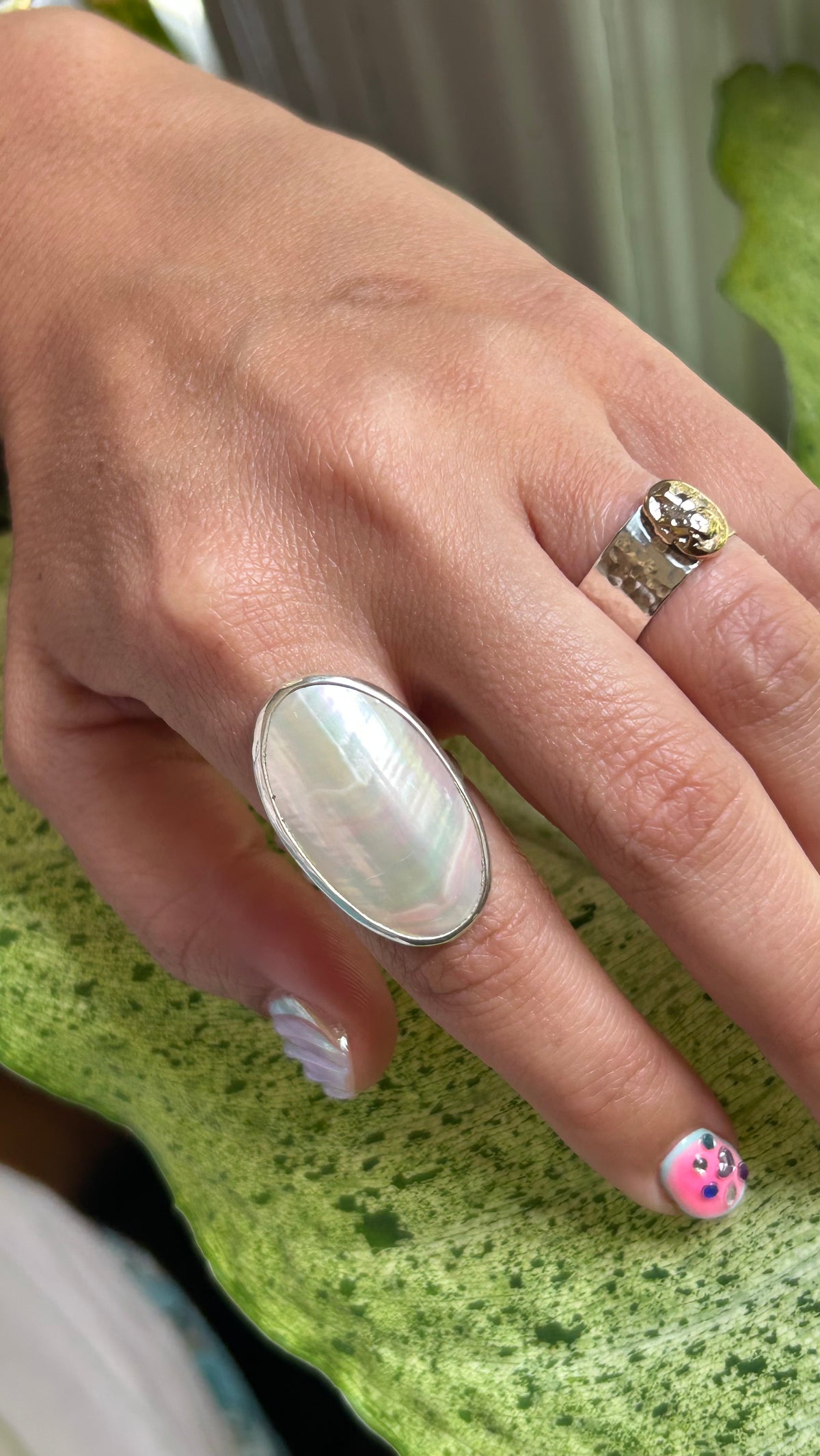 Large Tronca Shell Ring size 7.75