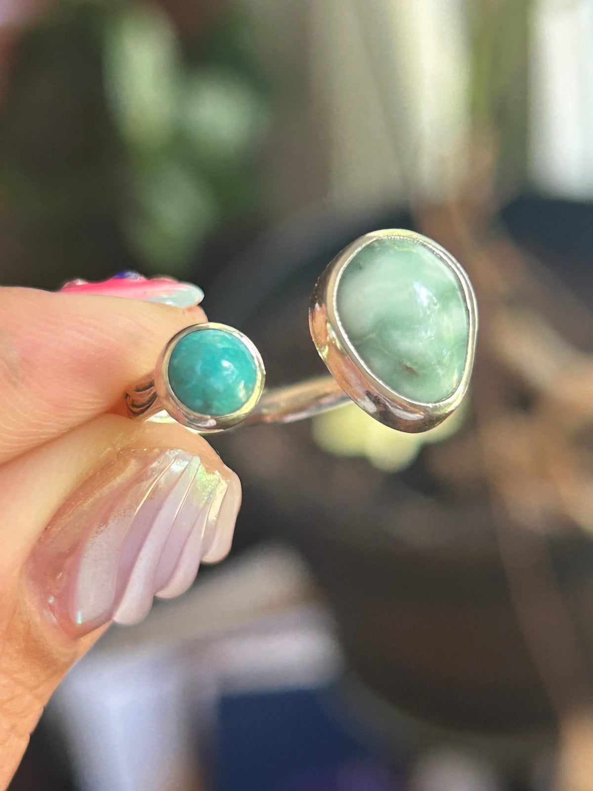 Paloma Variscite & Turquoise size 6.5