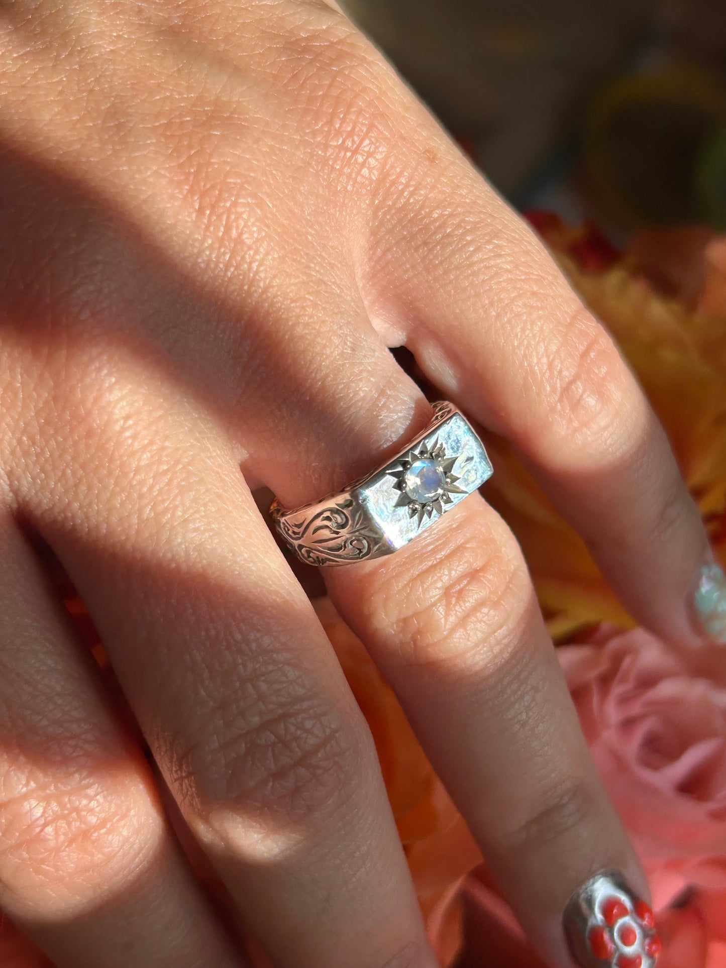 Blazar x HGJ Moonstone Ring