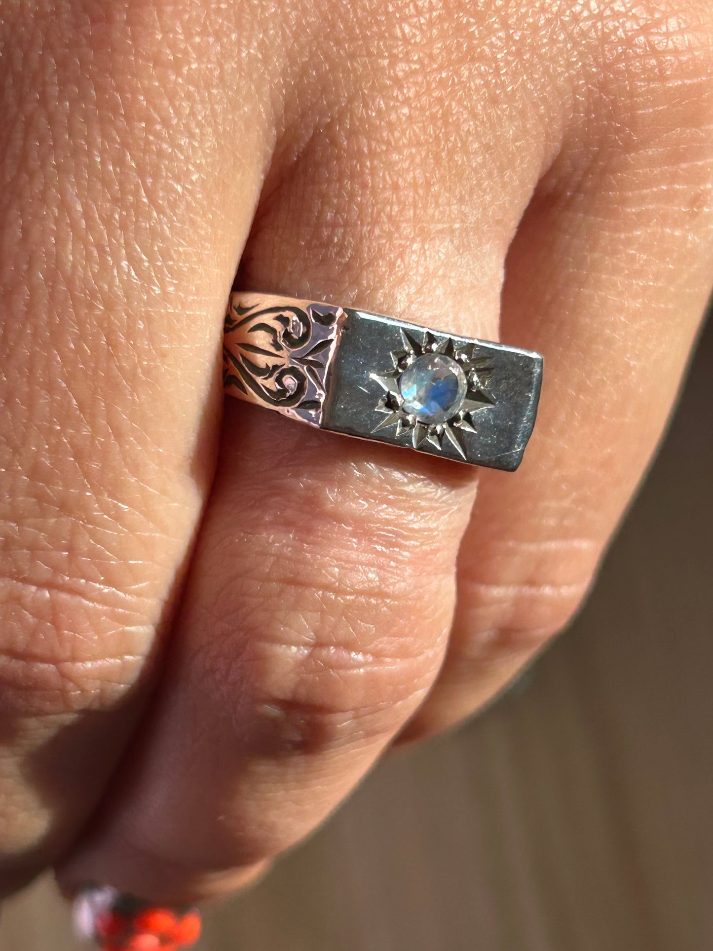 Blazar x HGJ Moonstone Ring