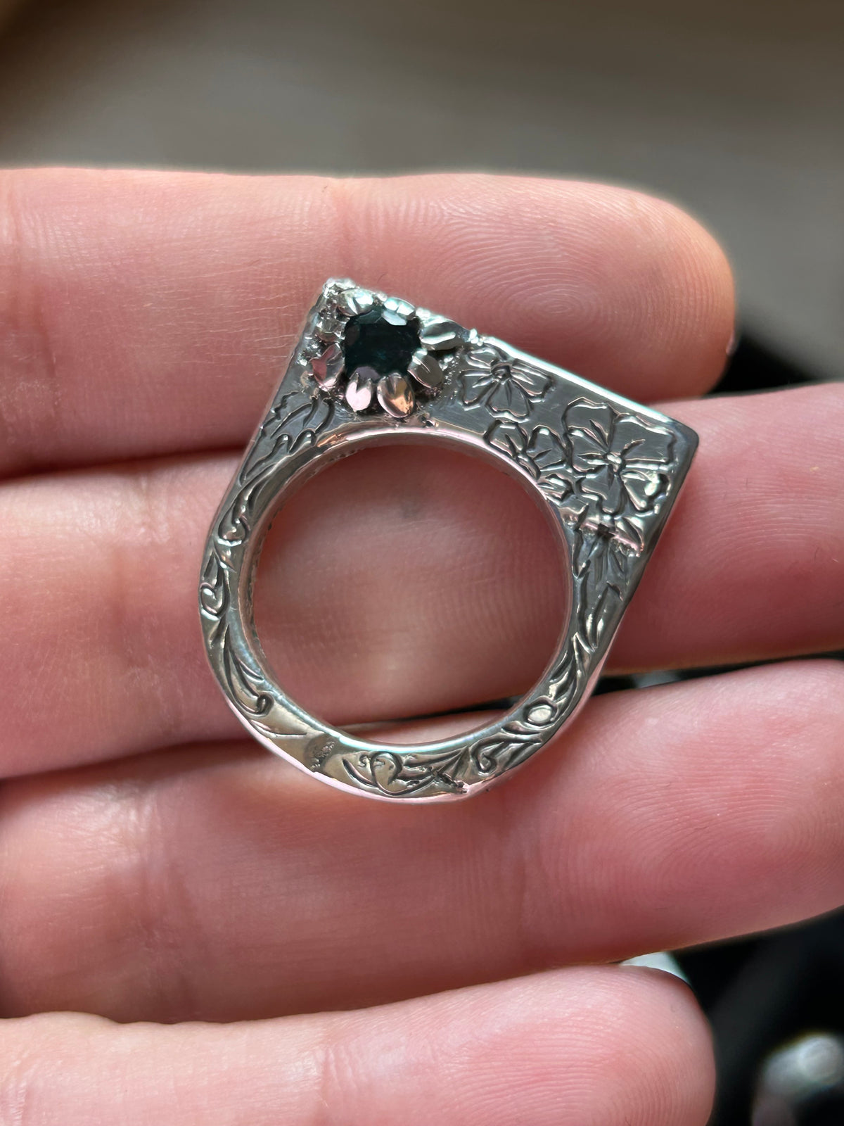 Blazar x HGJ Sapphire Slice Ring