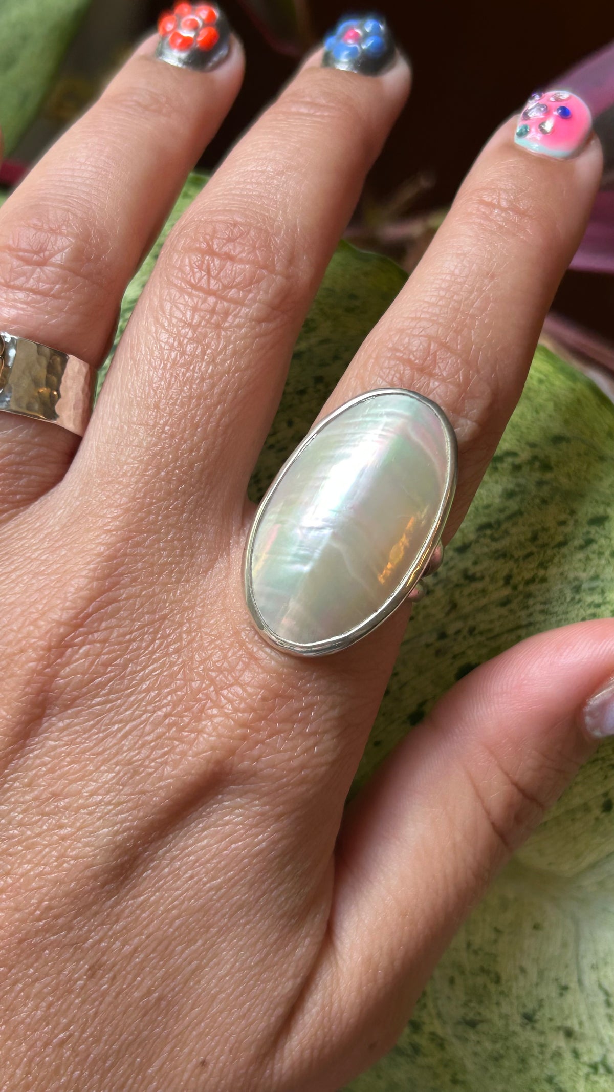 Large Tronca Shell Ring size 7.75