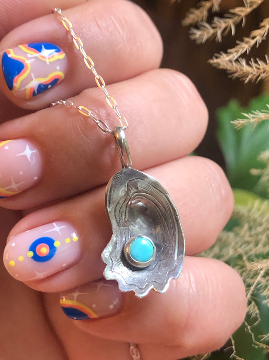 Oyster Pendant #3