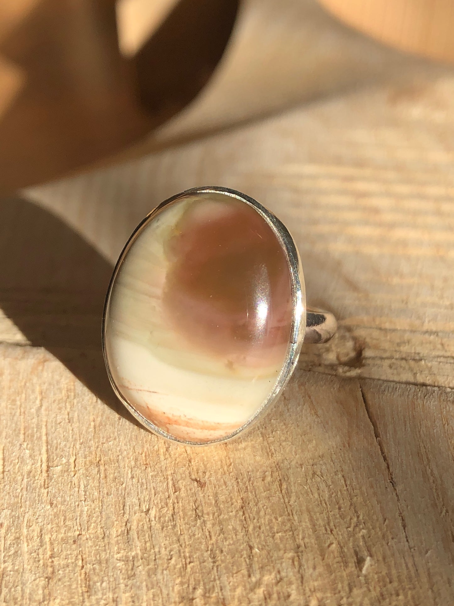 Imperial Jasper Oval Ring #3 Size 6