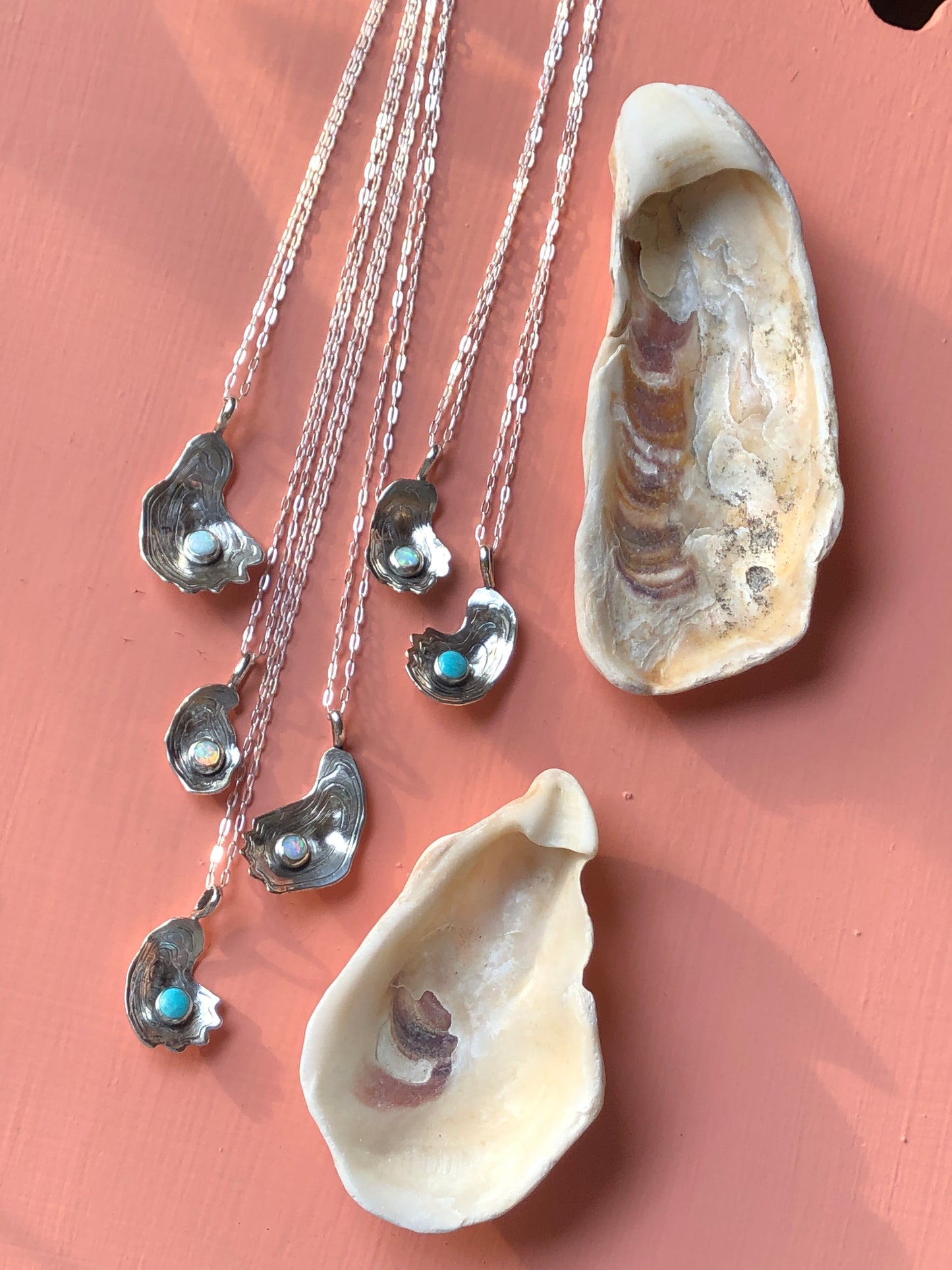 Oyster Pendant #3